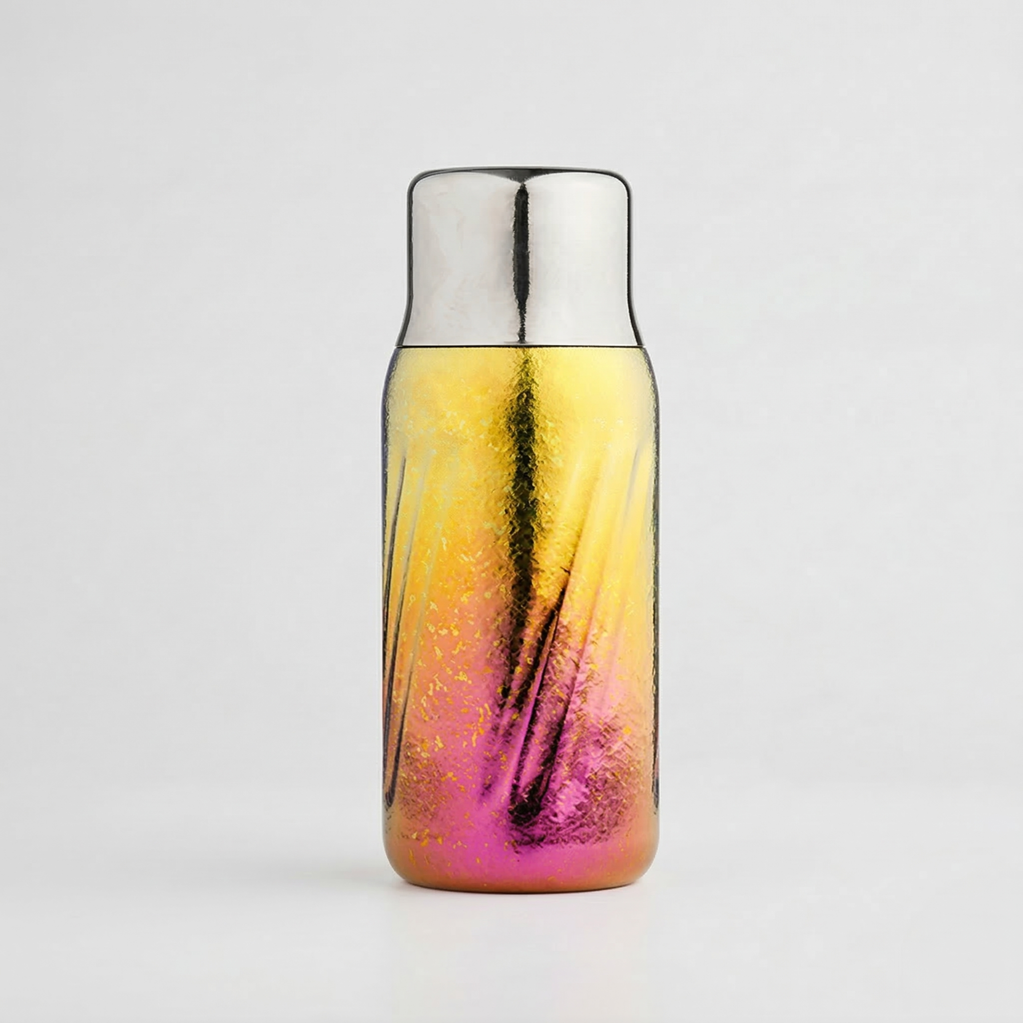 ARCFLINT Vortex Series Pure Titanium Cup 350ml – Spiral Texture Gradient Finish