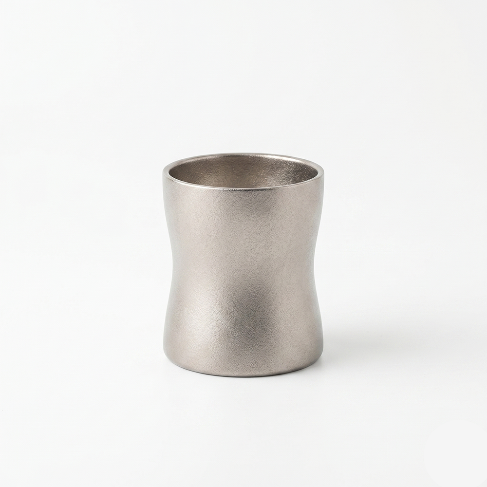 ARCFLINT Classic Series Double-walled Pure Titanium Cup 260ml – Minimalist Plain Mug