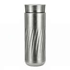 ARCFLINT Stellar Series  Double-walled Pure Titanium Bottle 350ml – Spiral Texture Cosmic Design