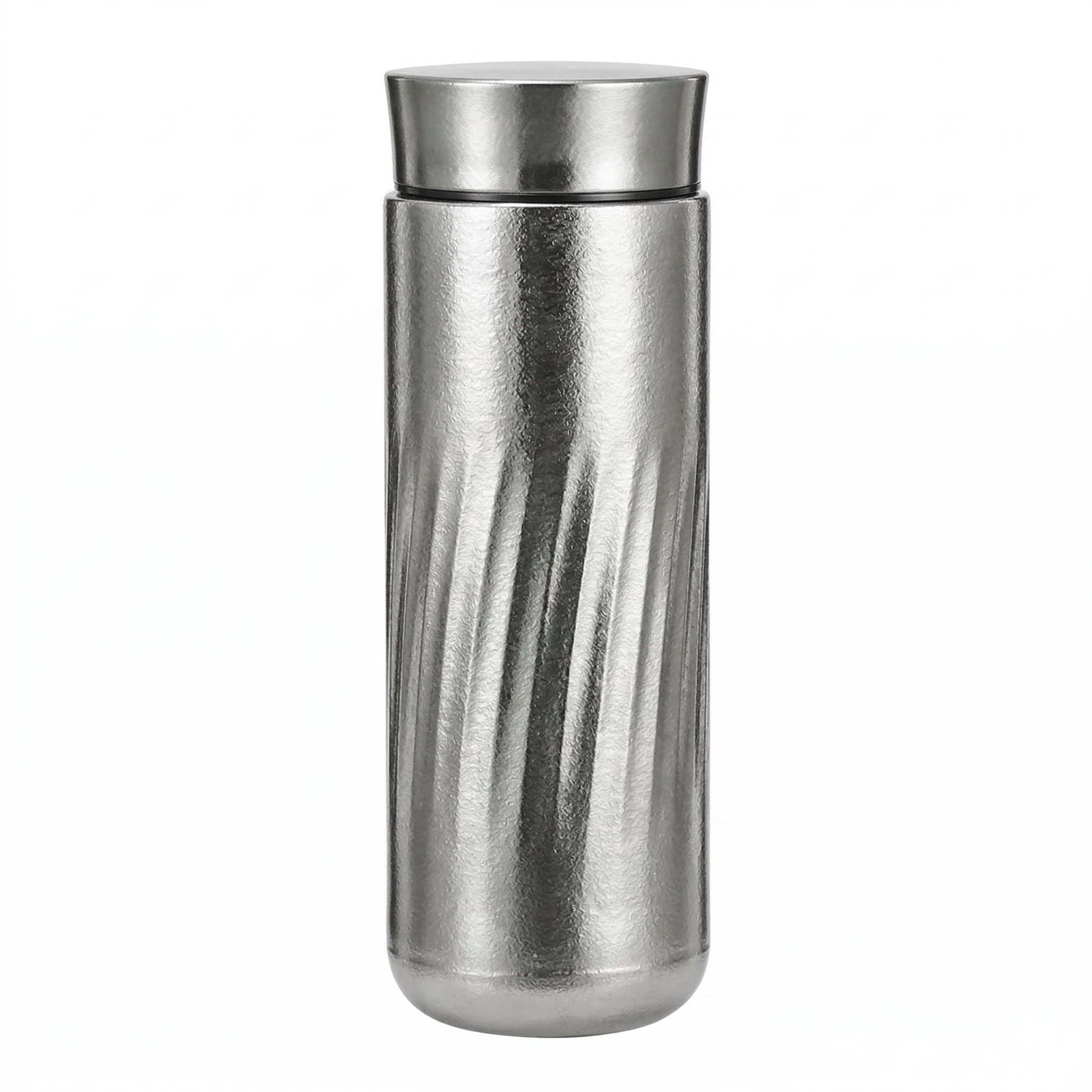 ARCFLINT Stellar Series  Double-walled Pure Titanium Bottle 350ml – Spiral Texture Cosmic Design