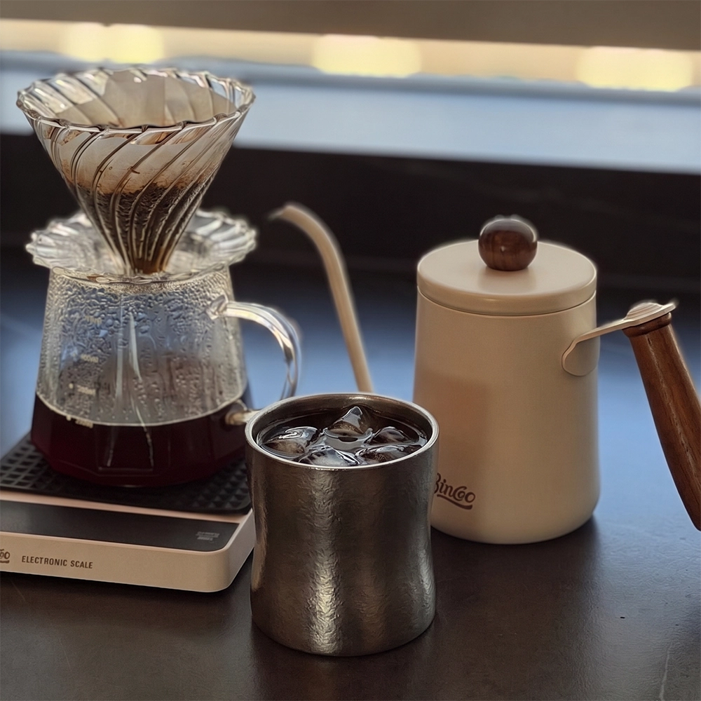 ARCFLINT Classic Series Double-walled Pure Titanium Cup 260ml – Minimalist Plain Mug