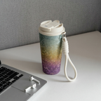 ARCFLINT Double-walled Pure Titanium Cup with Carry Rope 500ml – Outdoor Adventure Mug