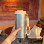 ARCFLINT Double-walled Pure Titanium Cup with Carry Rope 500ml – Outdoor Adventure Mug