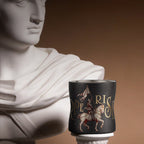 ARCFLINT Knight Series Double-walled Pure Titanium Cup 260ml – Engraved Medieval Armor Mug