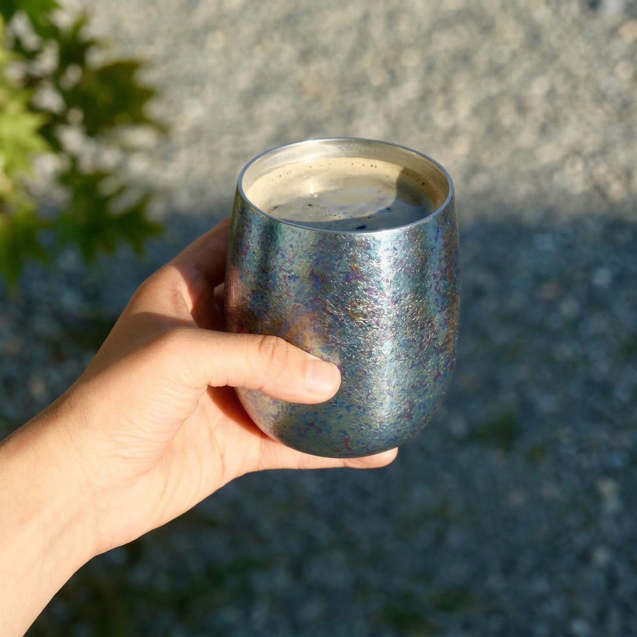 ARCFLINT Simple Double-walled Pure Titanium Cup 280ml – Lightweight Everyday Mug