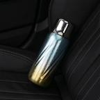 ARCFLINT Vortex Series Pure Titanium Cup 350ml – Spiral Texture Gradient Finish