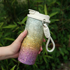 ARCFLINT Double-walled Pure Titanium Cup with Carry Rope 500ml – Outdoor Adventure Mug