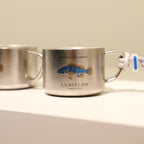 ARCFLINT Starlight Animals – Grouper Double-walled Pure Titanium Mini Mug 100ml