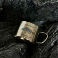 ARCFLINT Starlight Animals – Grouper Double-walled Pure Titanium Mini Mug 100ml
