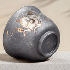 ARCFLINT Horse Series Double-walled Pure Titanium Cup 120ml – Engraved Art Motif