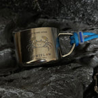ARCFLINT Starlight Animals – Blue Crab Double-walled Pure Titanium Mini Mug 100ml