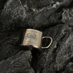 ARCFLINT Starlight Animals – Blue Crab Double-walled Pure Titanium Mini Mug 100ml