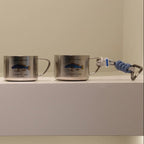 ARCFLINT Starlight Animals – Grouper Double-walled Pure Titanium Mini Mug 100ml