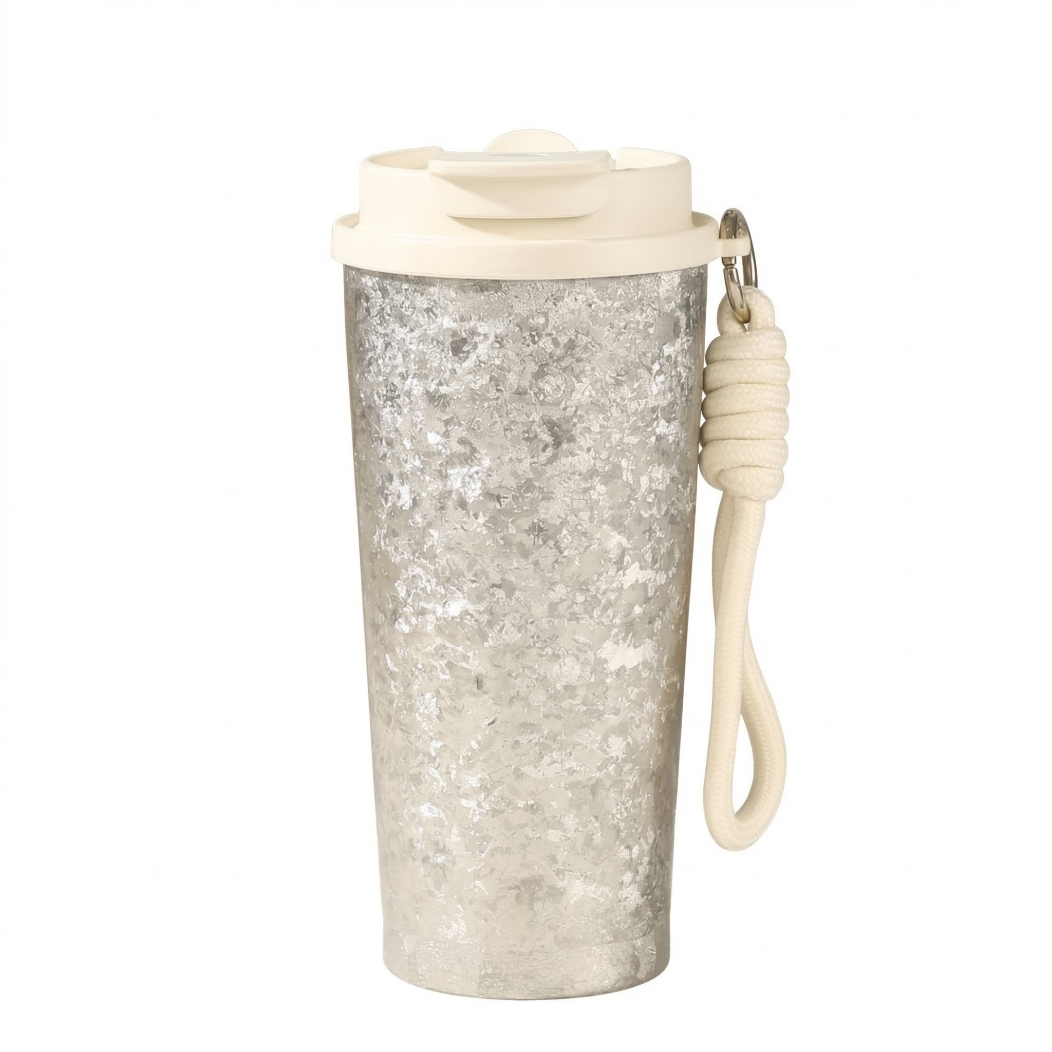 ARCFLINT Double-walled Pure Titanium Cup with Carry Rope 500ml – Outdoor Adventure Mug