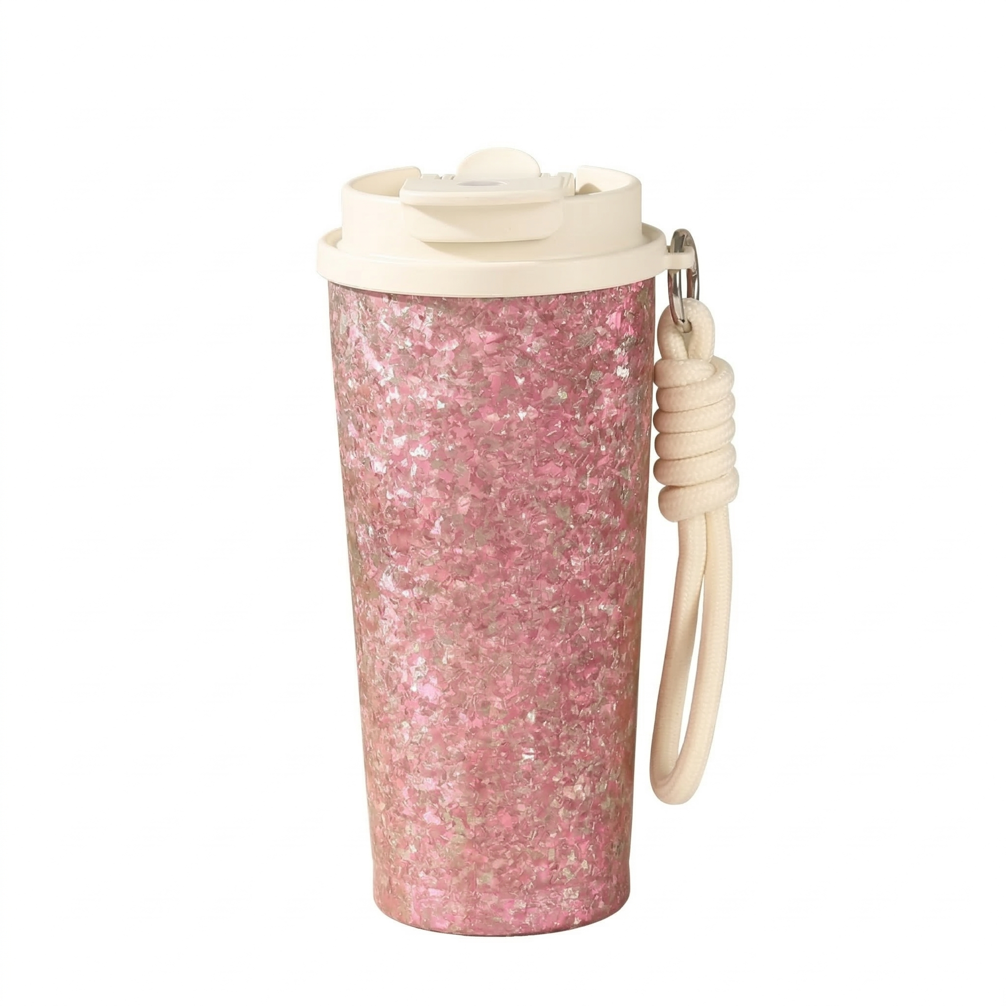 ARCFLINT Double-walled Pure Titanium Cup with Carry Rope 500ml – Outdoor Adventure Mug
