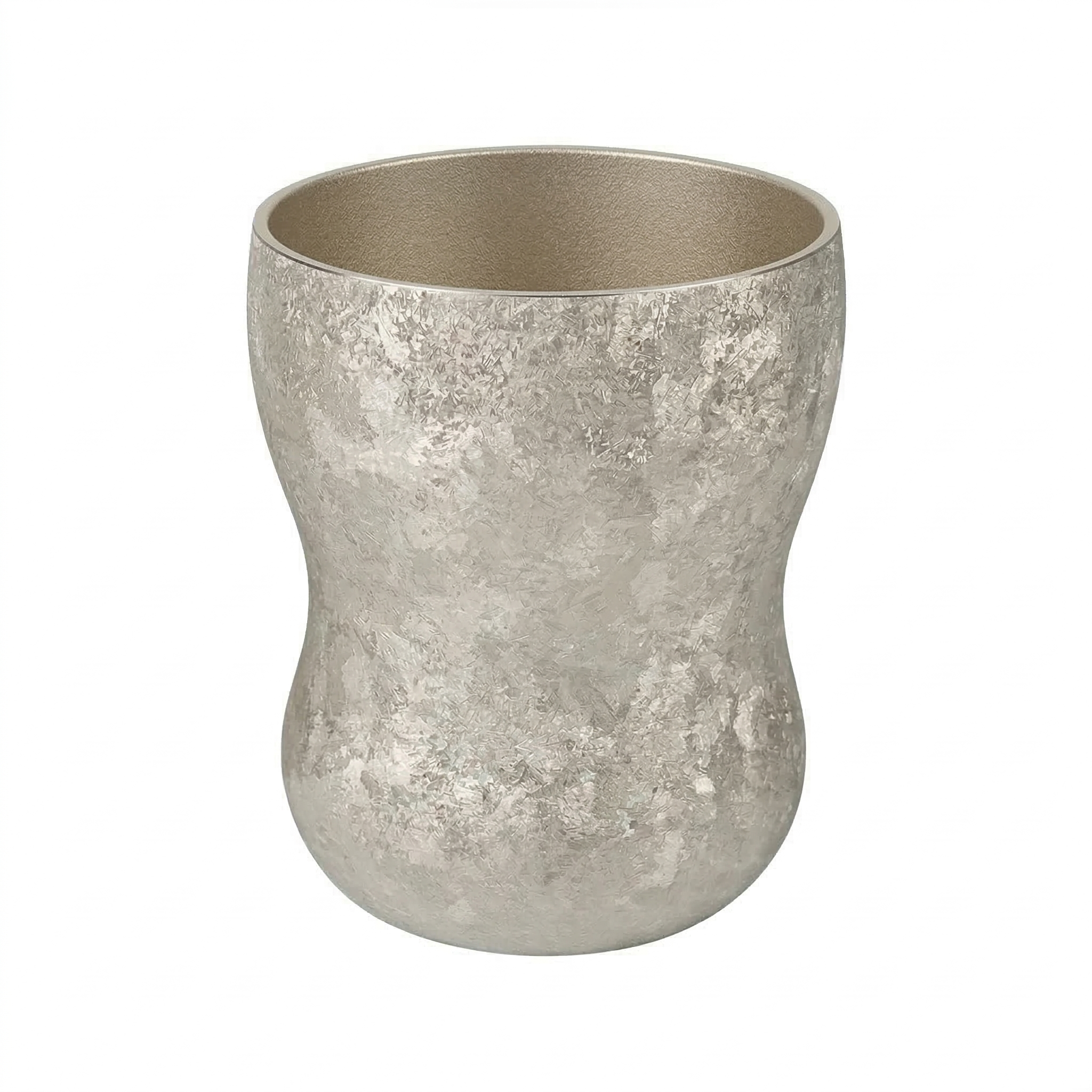 ARCFLINT Ice-Flower Series Double-walled  Pure Titanium Small Brew Cup 170ml