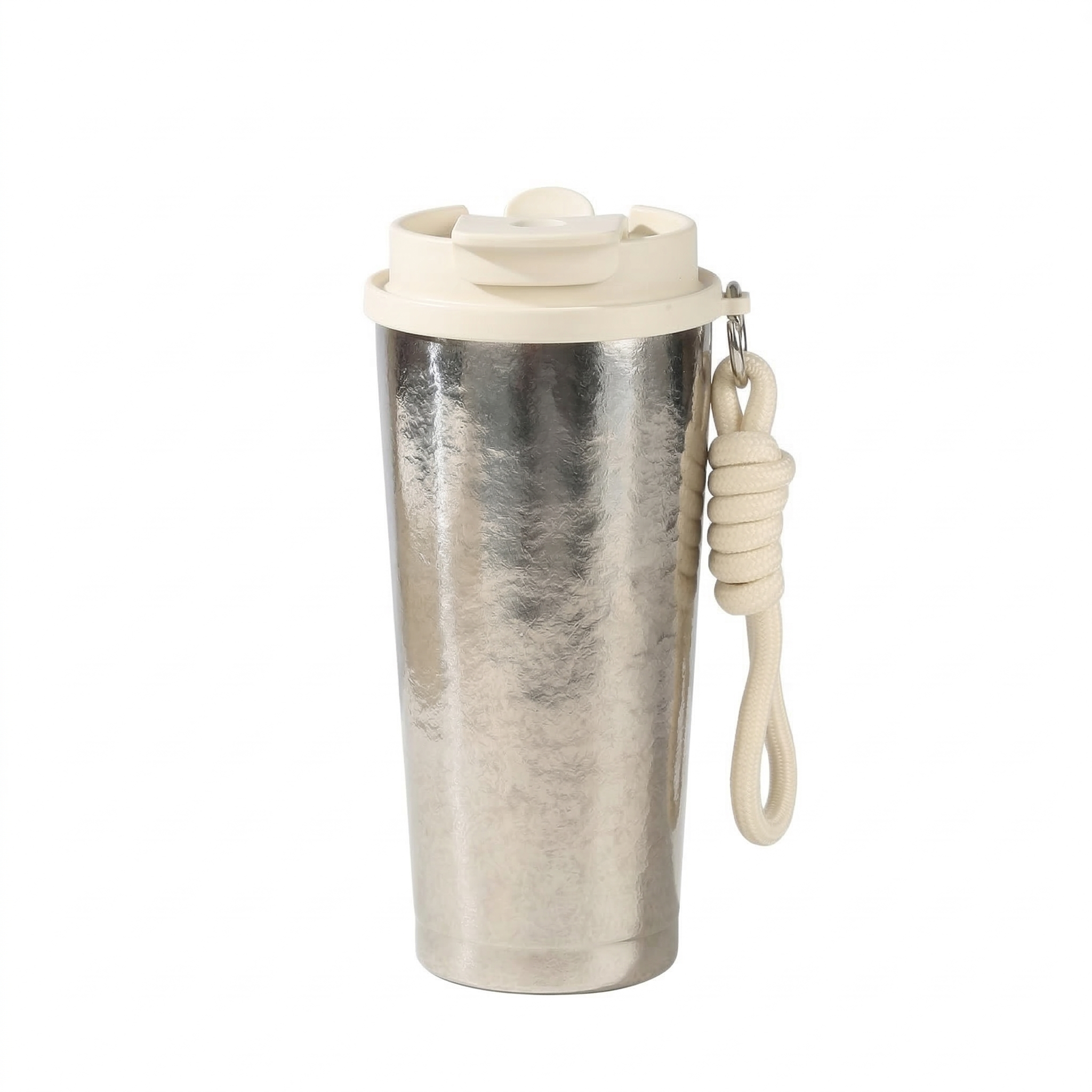 ARCFLINT Double-walled Pure Titanium Cup with Carry Rope 500ml – Outdoor Adventure Mug